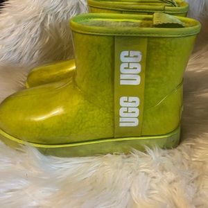 Green waterproof Uggs